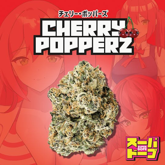 Superdope Cherry Popperz Flower